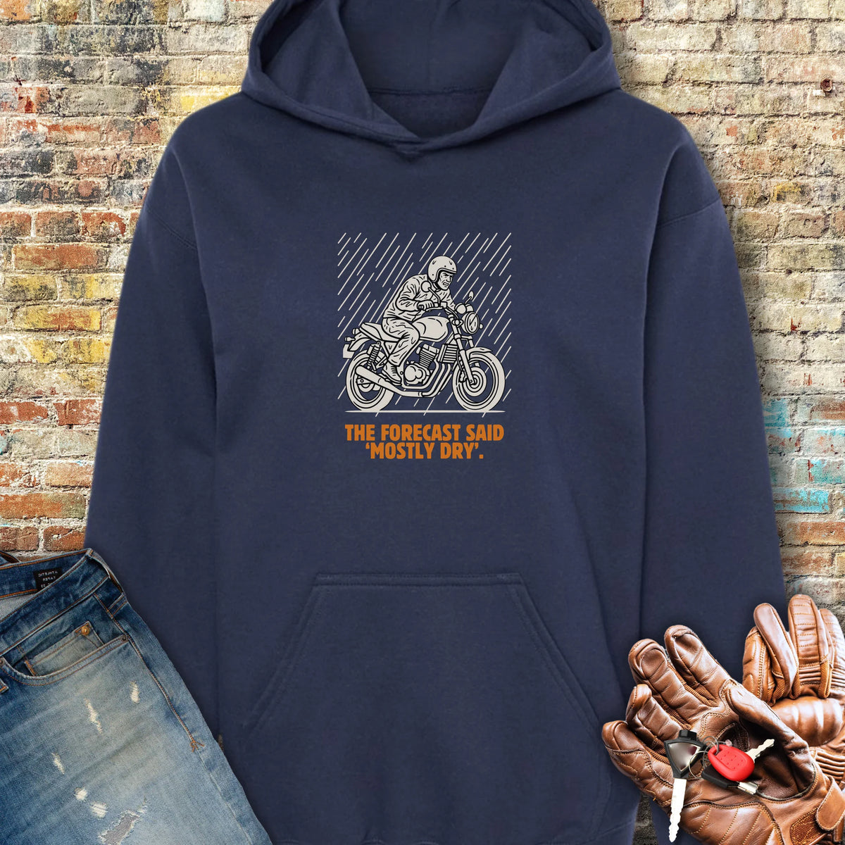 Mostly Dry Hoodie - Navy