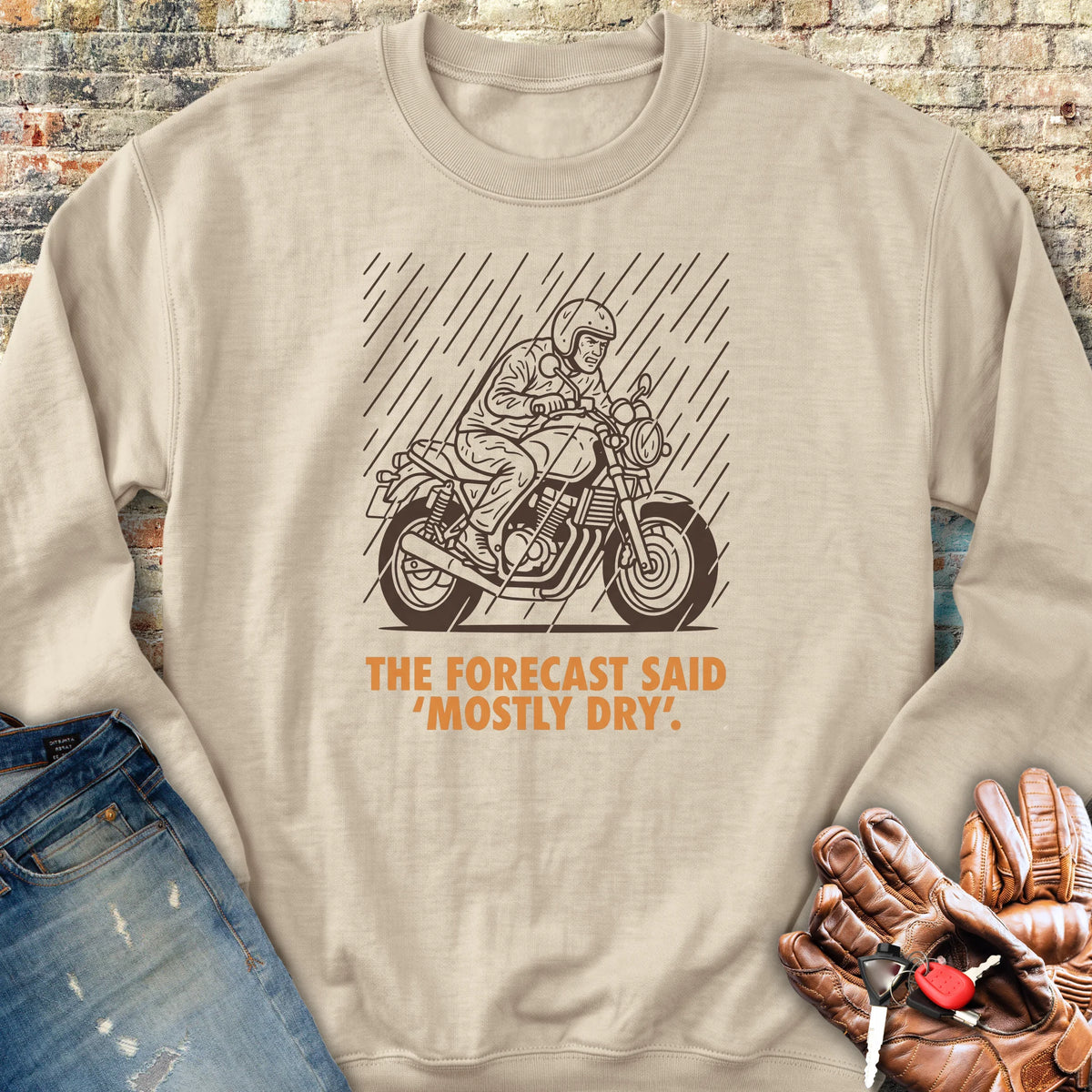 Mostly Dry Sweatshirt - Sand