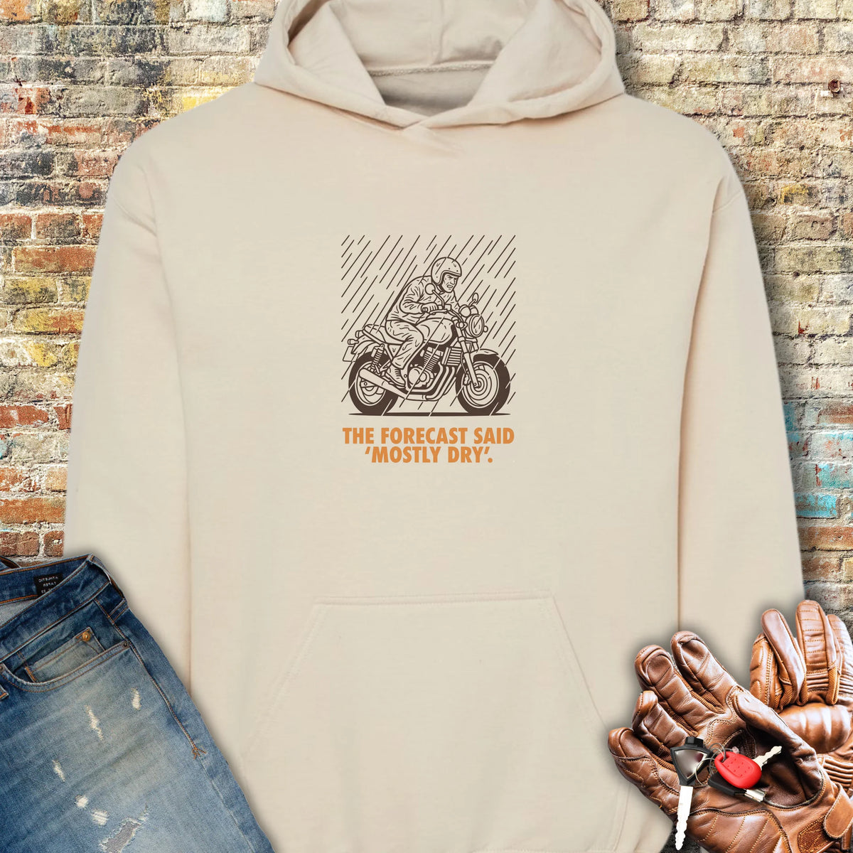 Mostly Dry Hoodie - Sand