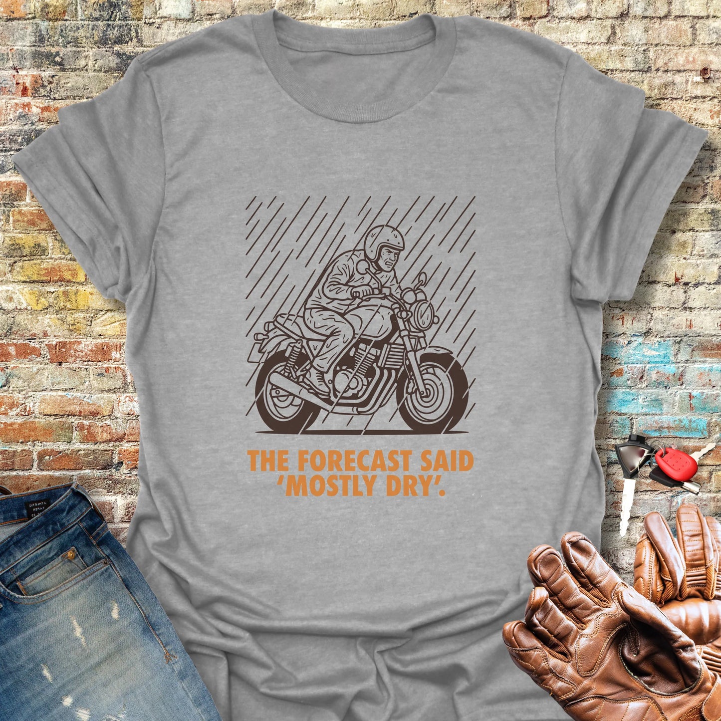 Mostly Dry T-Shirt - Sport Grey