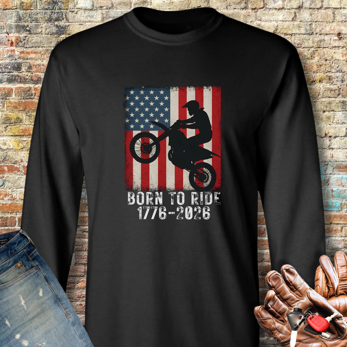 MotoX 250 Long Sleeve T-Shirt - Black