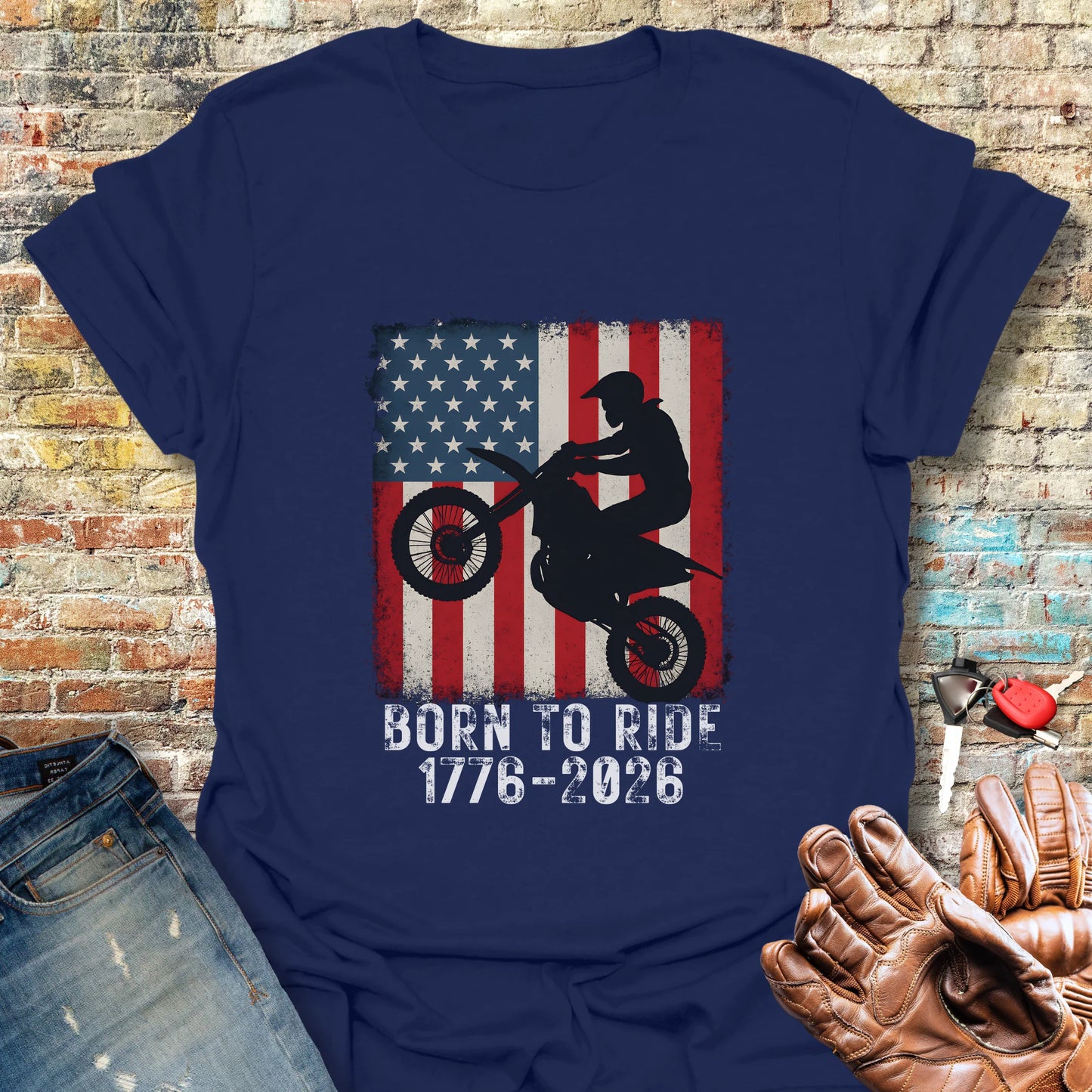 MotoX 250 T-Shirt - Navy