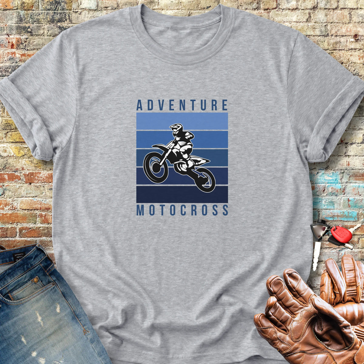 MotoX CA Classic T-Shirt - Sport Grey