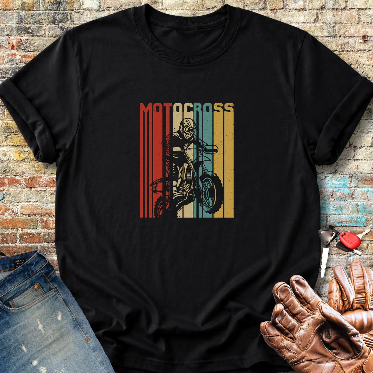 Motocross Classic T-Shirt - Black