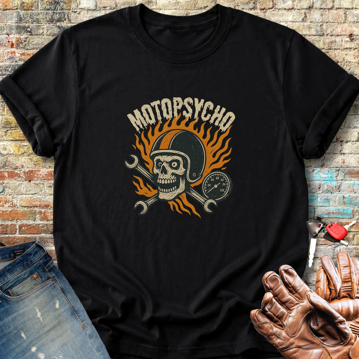 Motopsycho Classic T-Shirt - Black