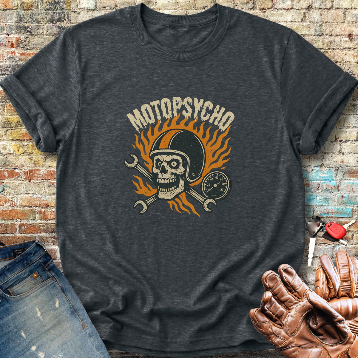 Motopsycho Classic T-Shirt - Dark Heather