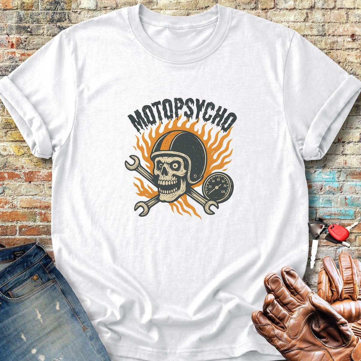 Motopsycho Classic T-Shirt - White