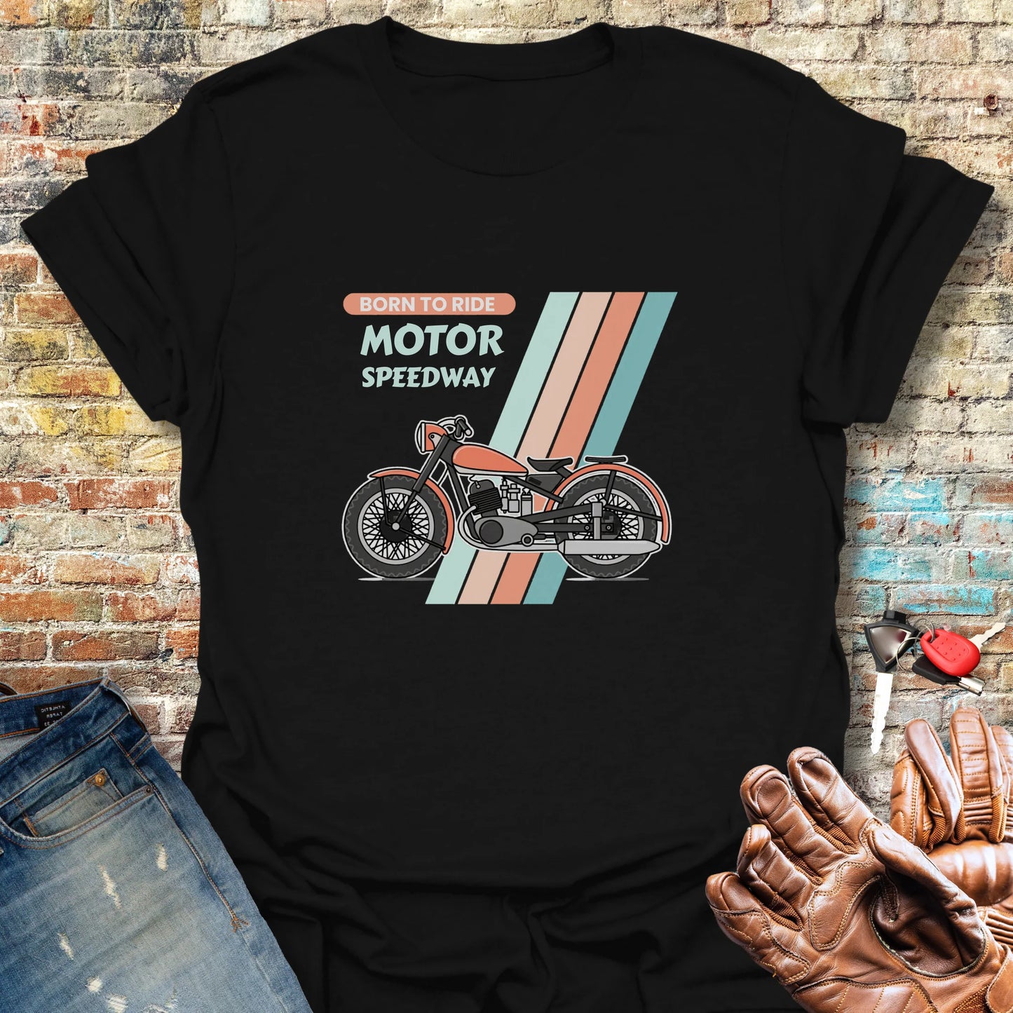 Motor Speedway T-Shirt - Black