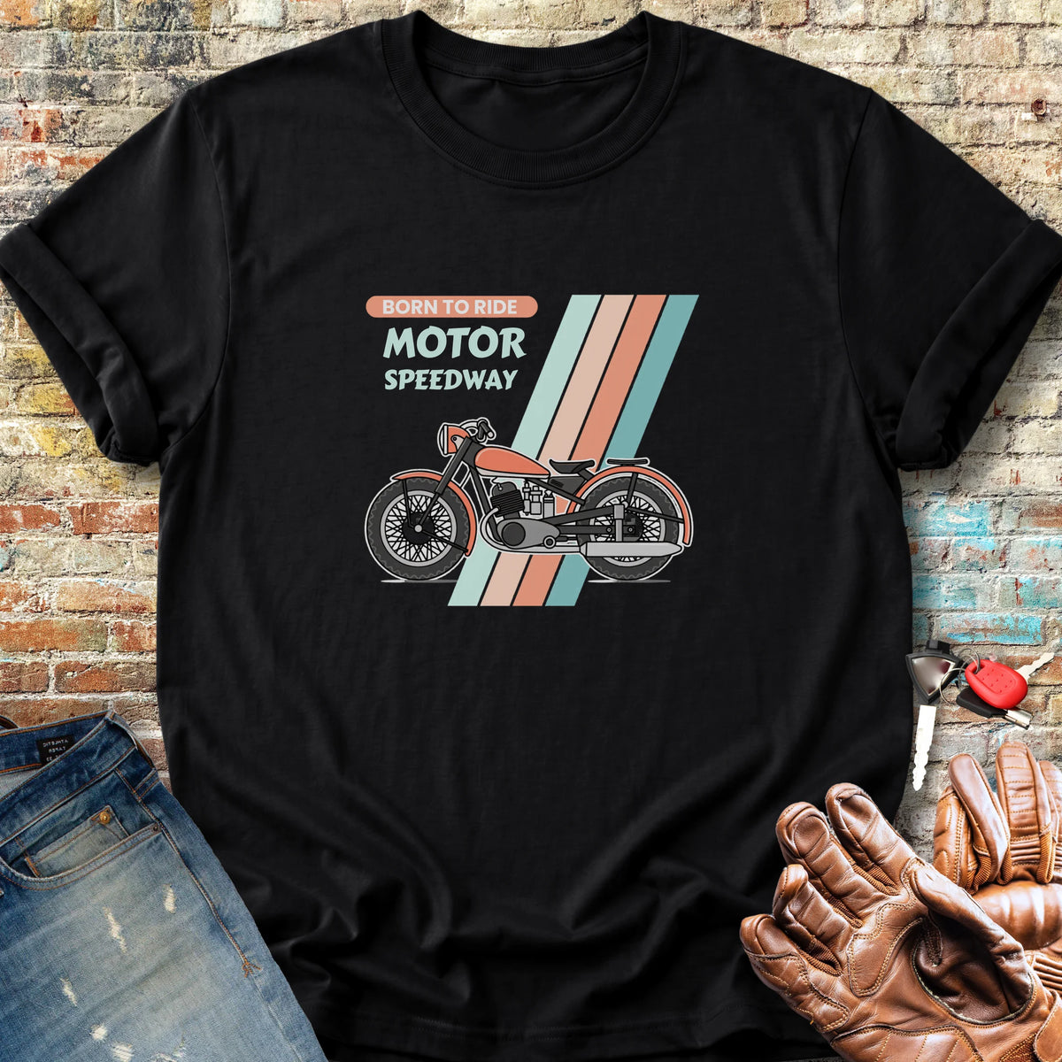 Motor Speedway Classic T-Shirt - Black