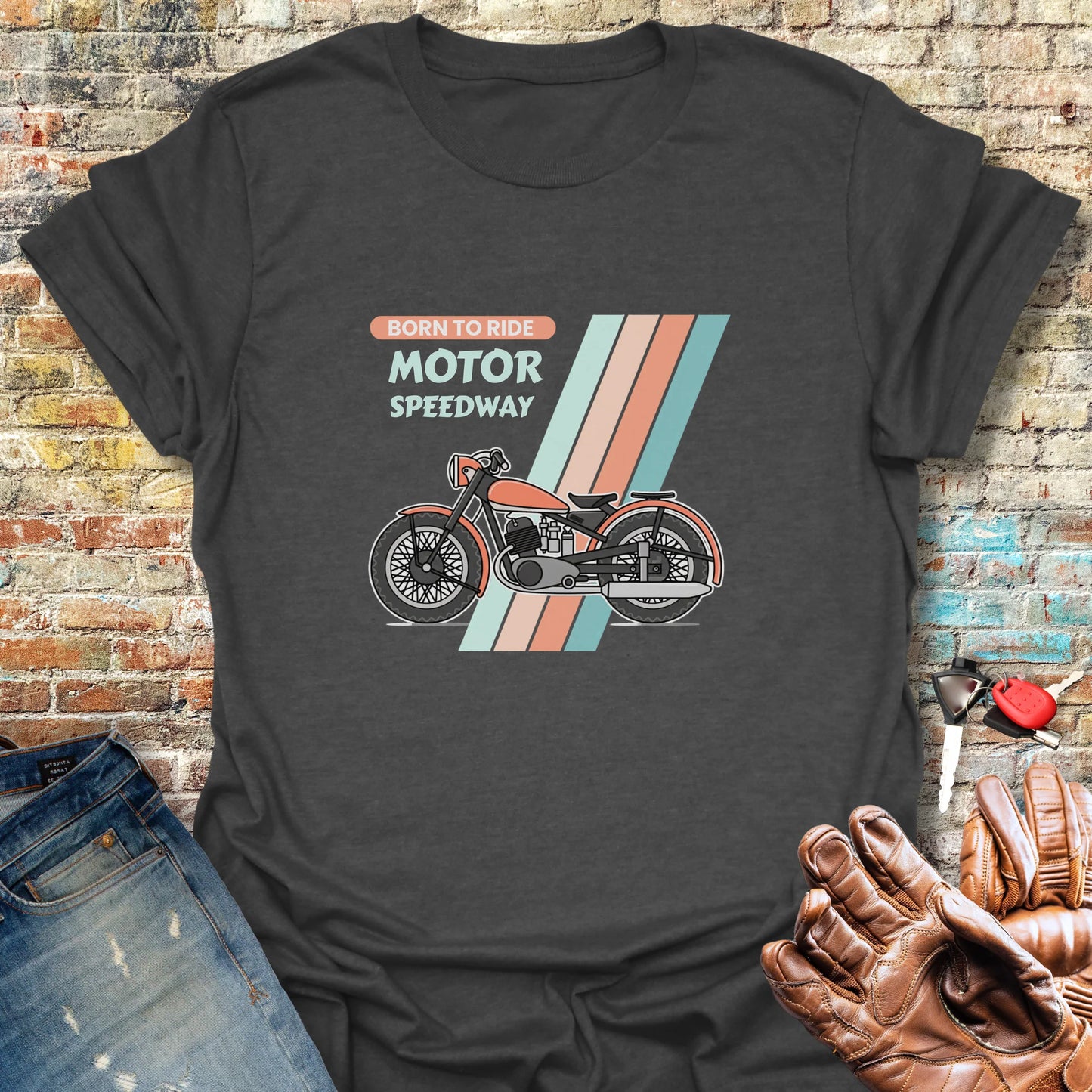 Motor Speedway T-Shirt - Dark Heather