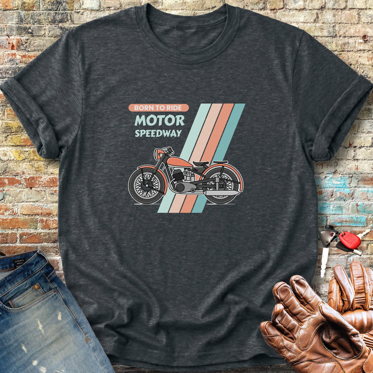 Motor Speedway Classic T-Shirt - Dark Heather
