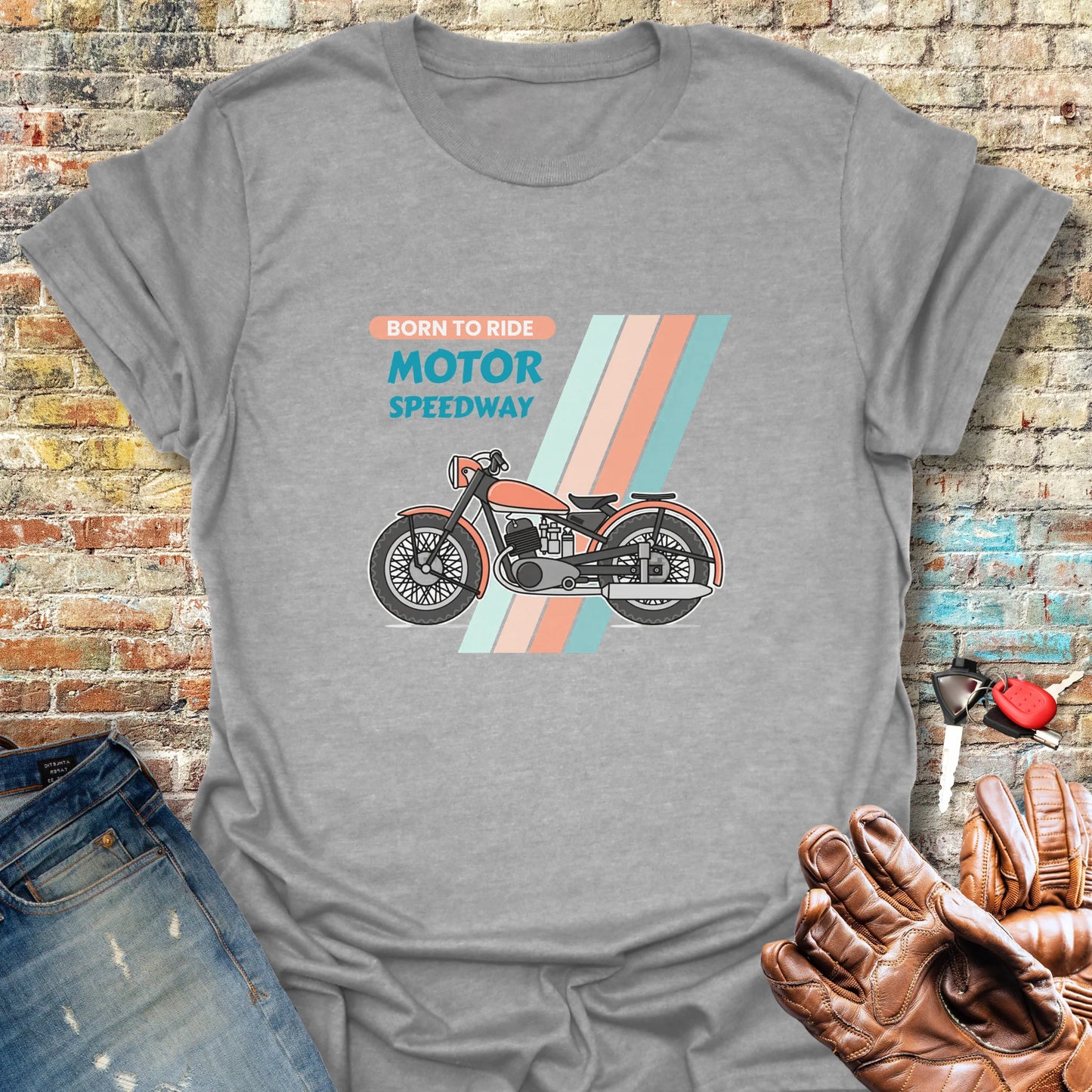 Motor Speedway T-Shirt - Sport Grey