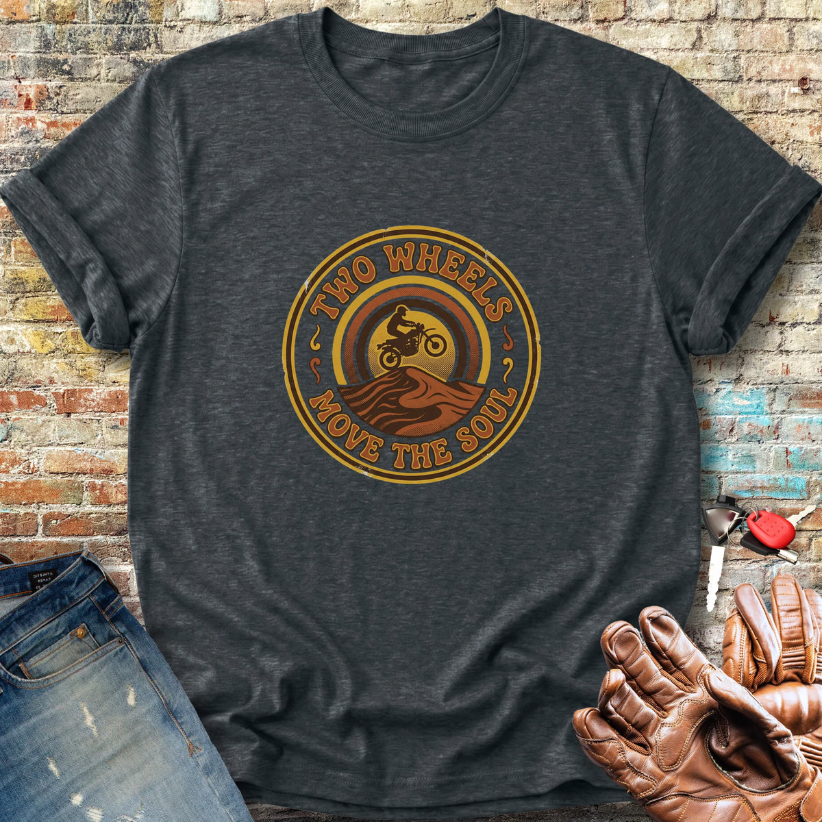 Move The Soul Classic T-Shirt - Dark Heather