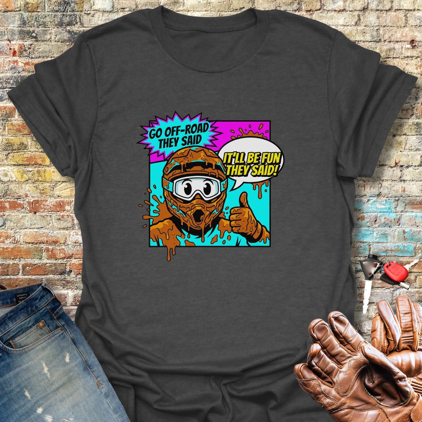Muddy T-Shirt - Dark Heather