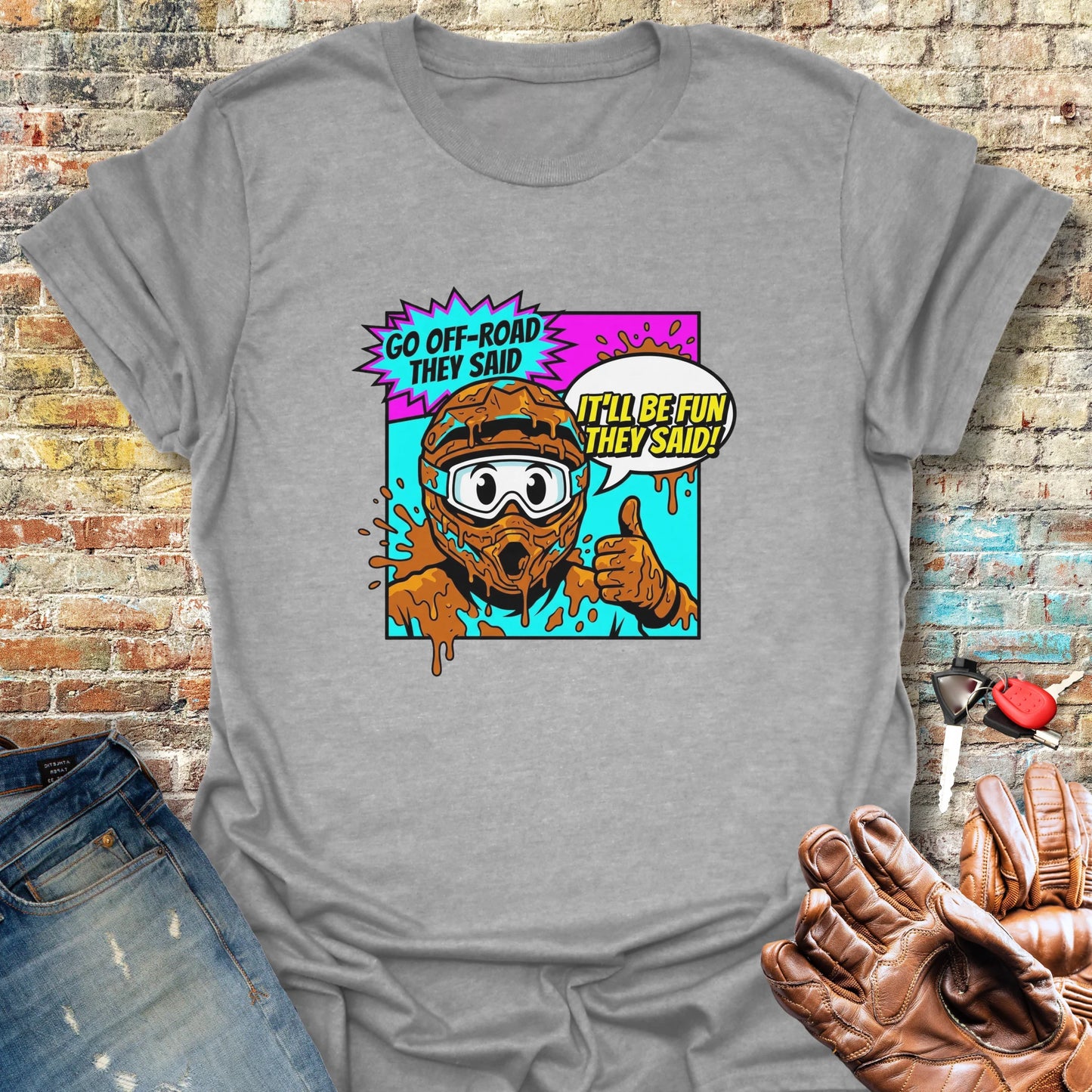 Muddy T-Shirt - Sport Grey