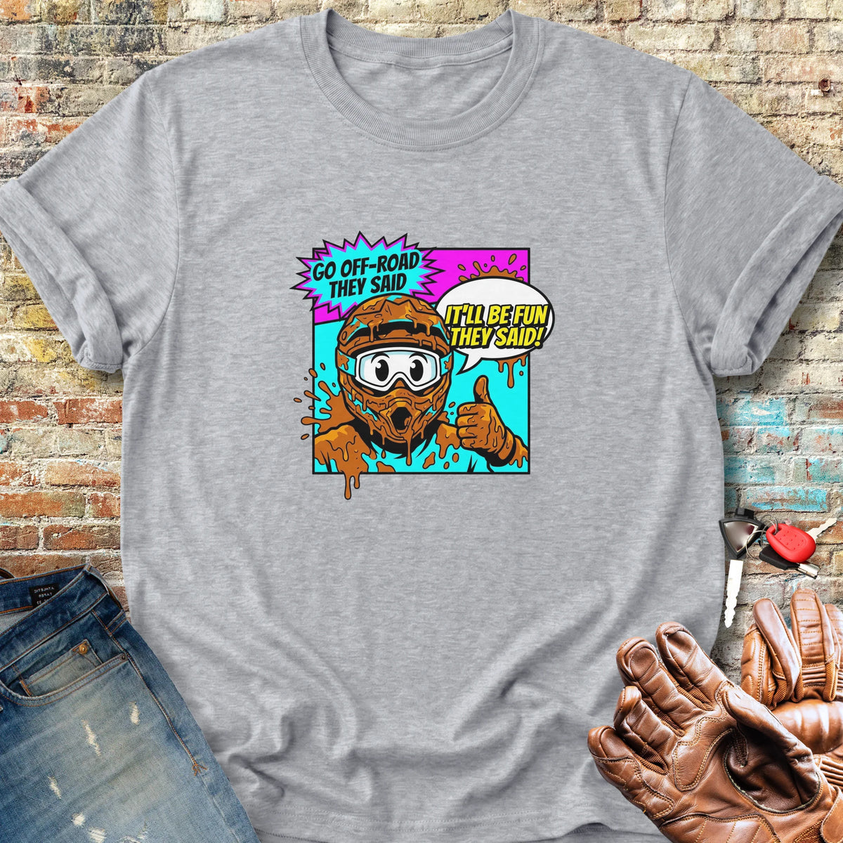 Muddy Classic T-Shirt - Sport Grey