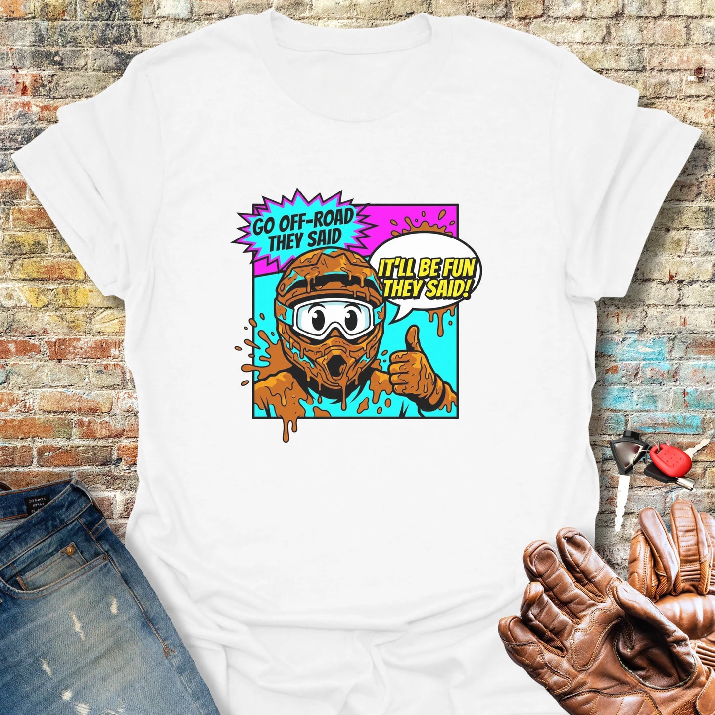 Muddy T-Shirt - White