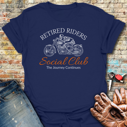 The Journey Continues T-Shirt - Navy
