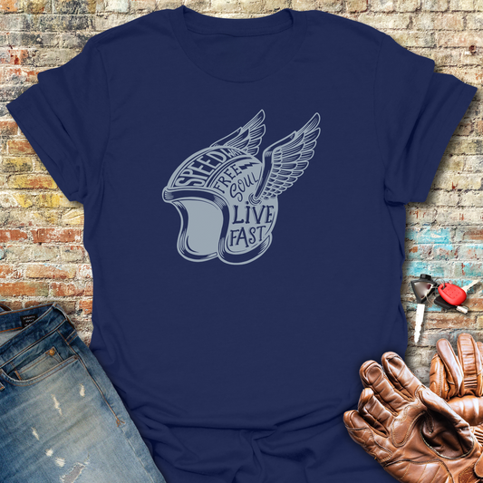 Speedway T-Shirt - Navy