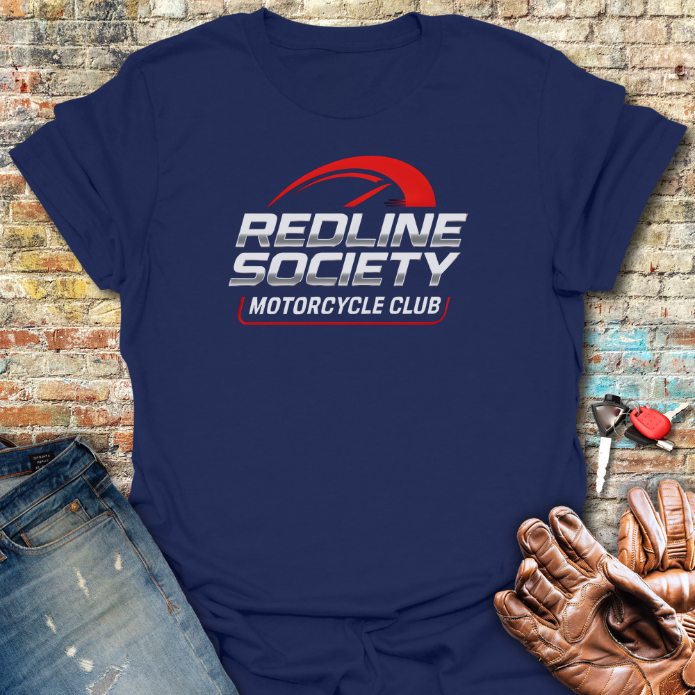 Redline Society T-Shirt - Navy