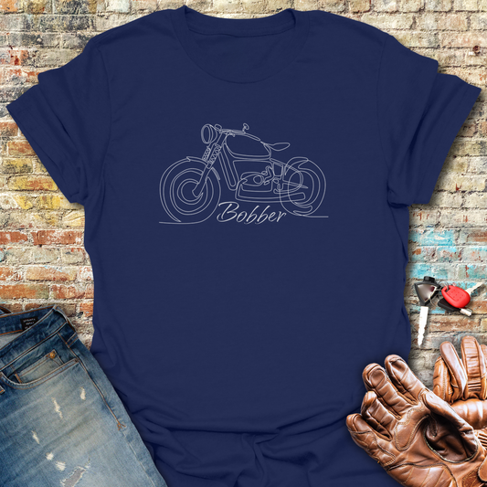 Bobber Line T-Shirt - Navy
