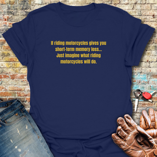 Memory Loss T-Shirt - Navy