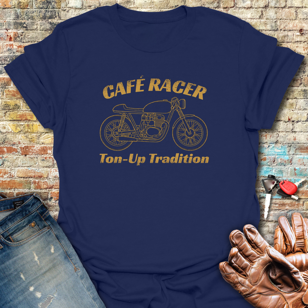 Ton Up Tradition T-Shirt - Navy