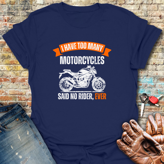 Too Many (Street) T-Shirt - Navy