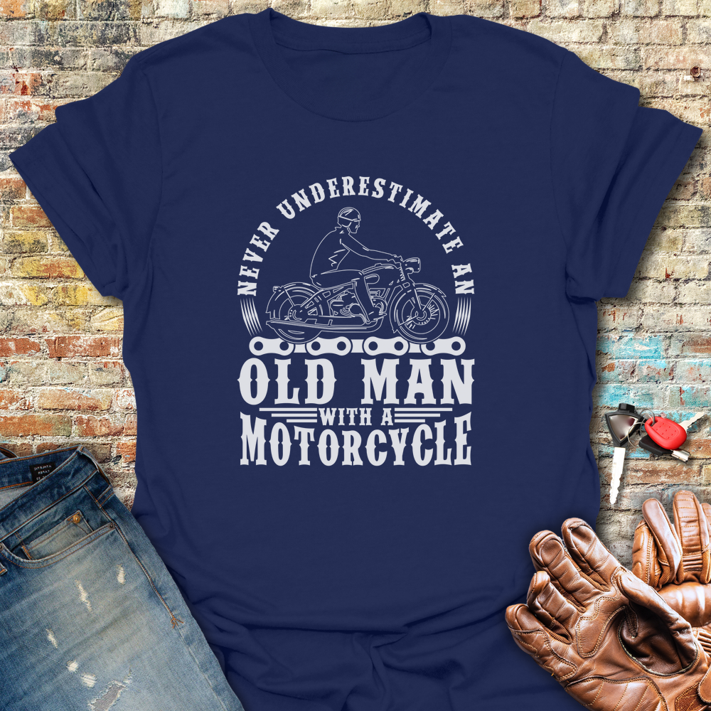 Old Man T-Shirt - Navy