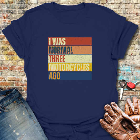 Normal Block T-Shirt - Navy
