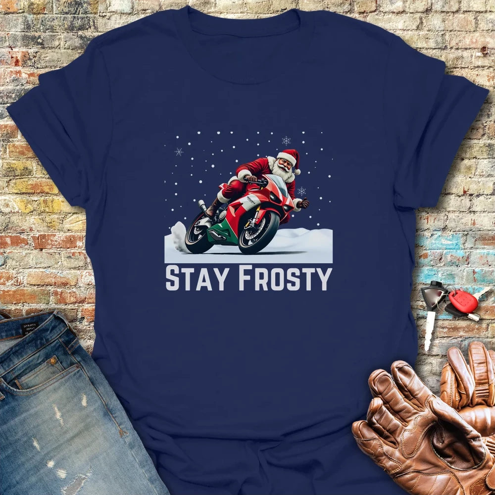 Stay Frosty T-Shirt - Navy