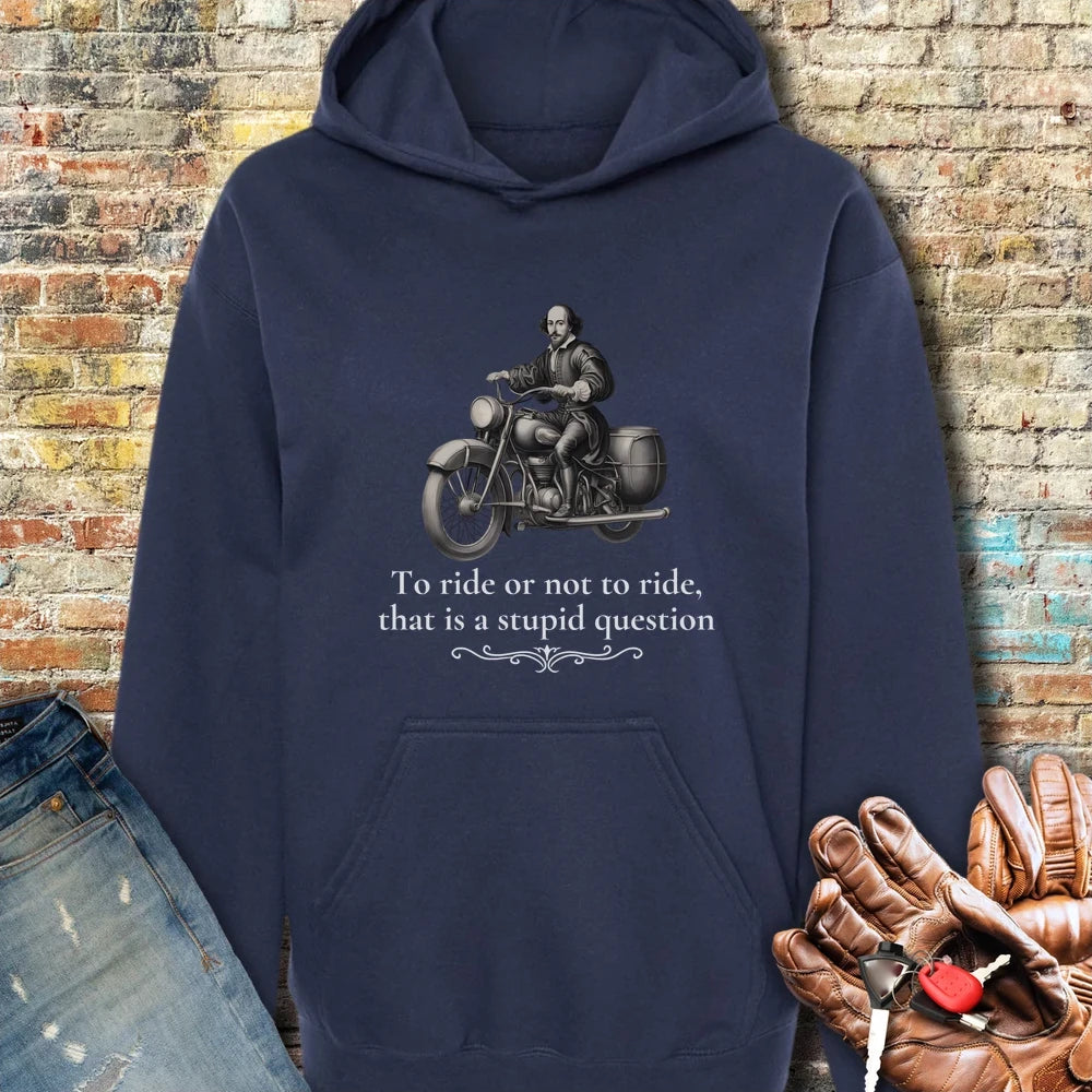 The Bard Hoodie - Navy