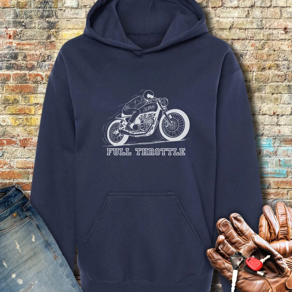 Full Throttle Hoodie - Navy