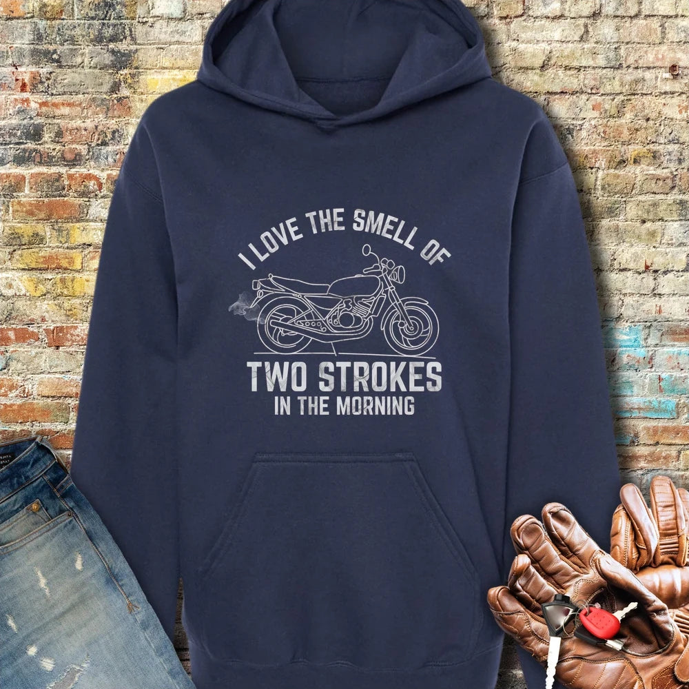 Two Strokes Hoodie - Navy