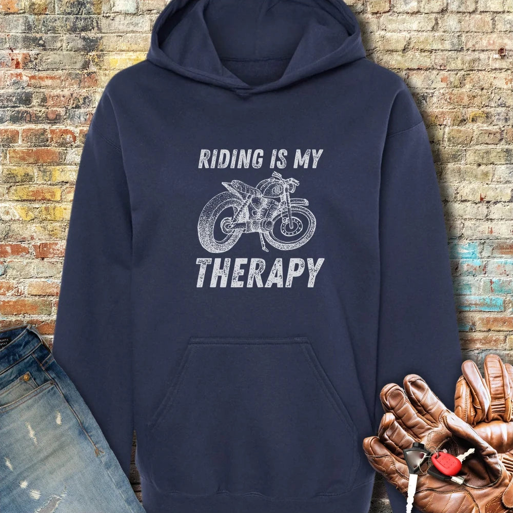 Therapy Hoodie - Navy