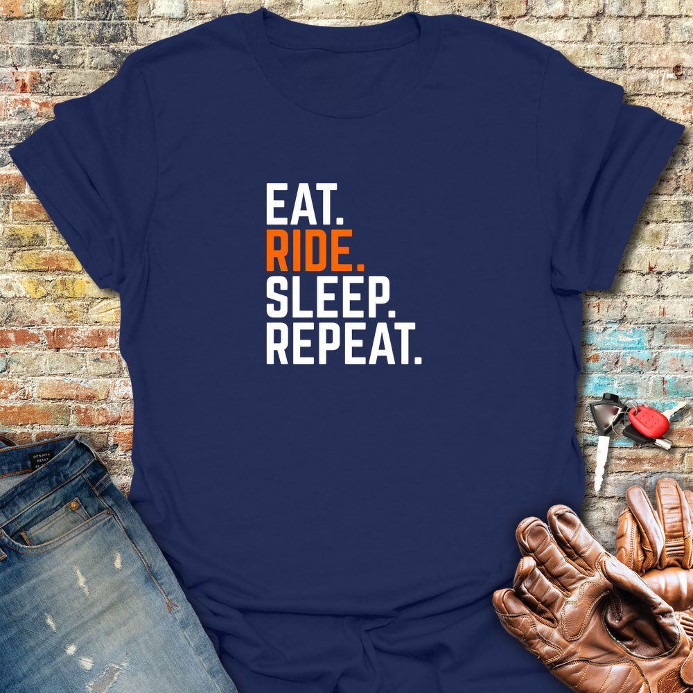 Repeat T-Shirt - Navy