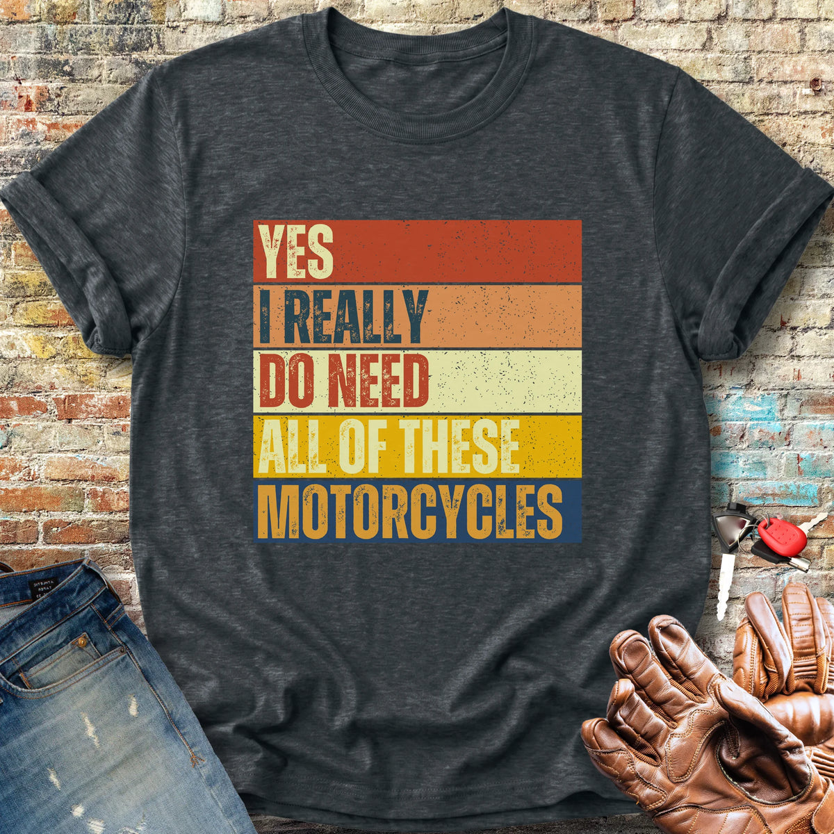 Need (Block) Classic T-Shirt - Dark Heather