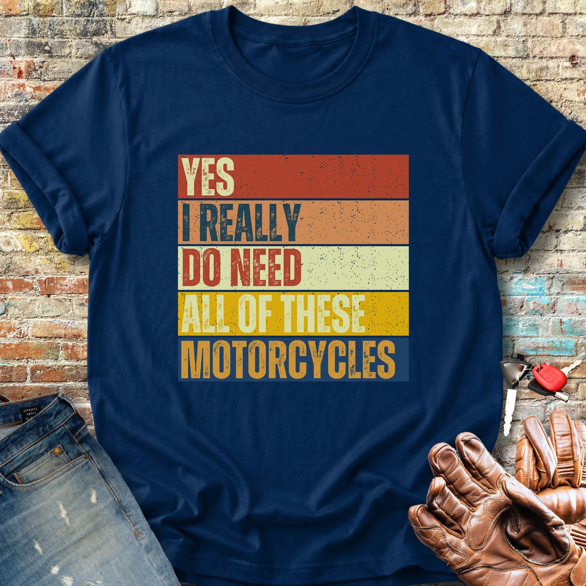 Need (Block) Classic T-Shirt - Navy