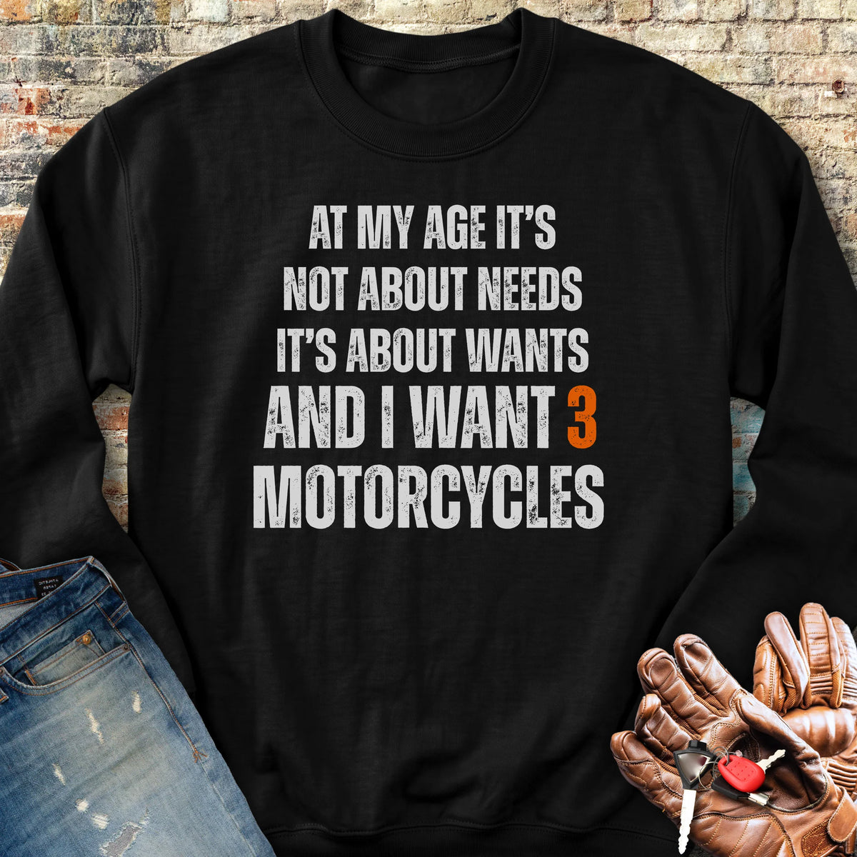 Needs Sweatshirt - Black