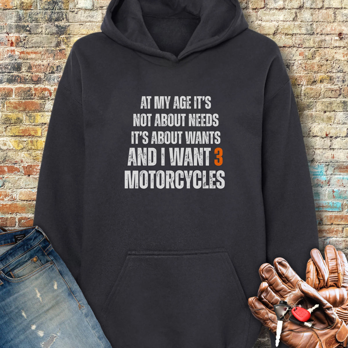 Needs Hoodie - Black