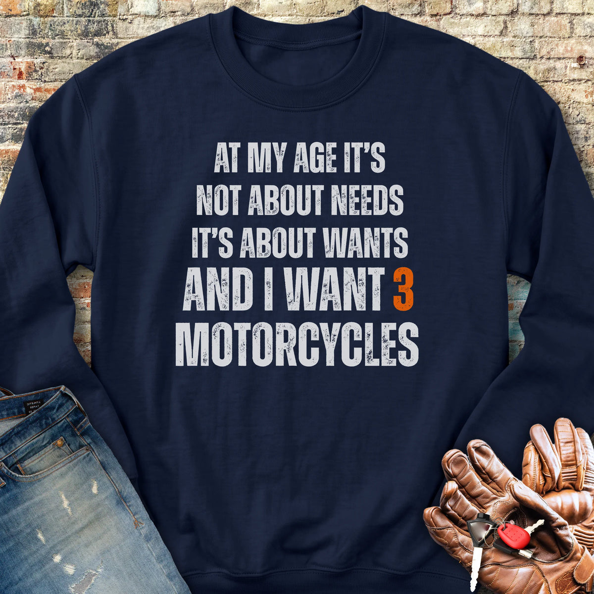 Needs Sweatshirt - Navy