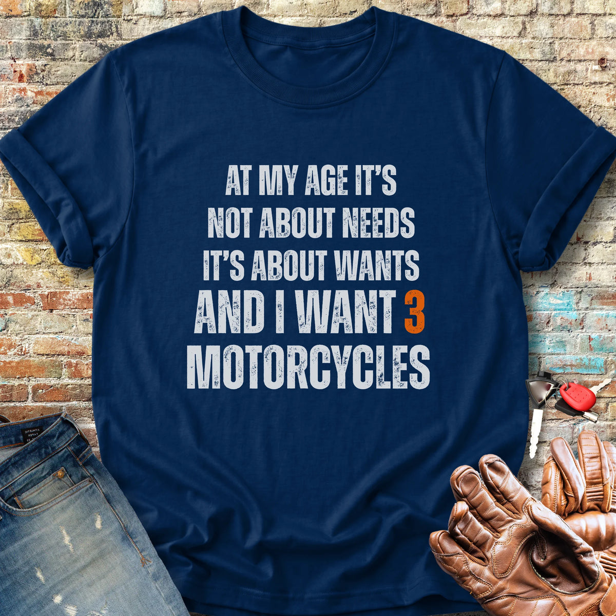 Needs Classic T-Shirt - Navy