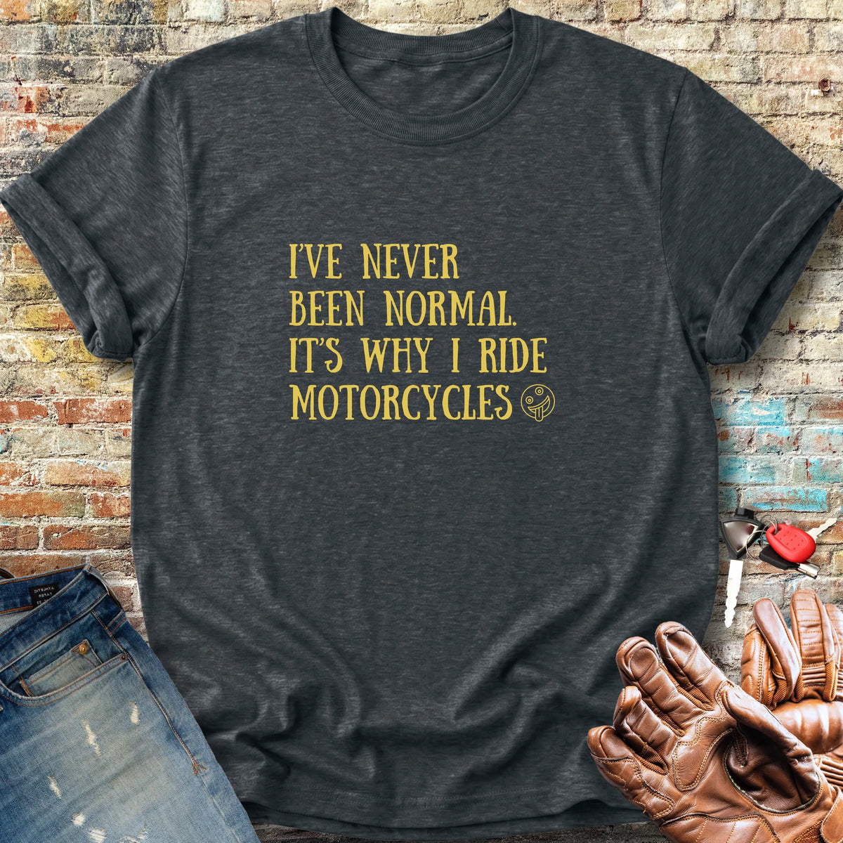 Never Classic T-Shirt - Dark Heather