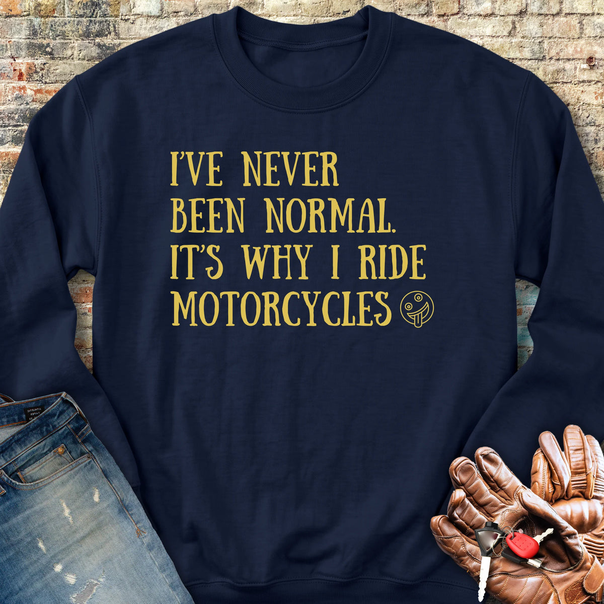 Never Sweatshirt - Navy