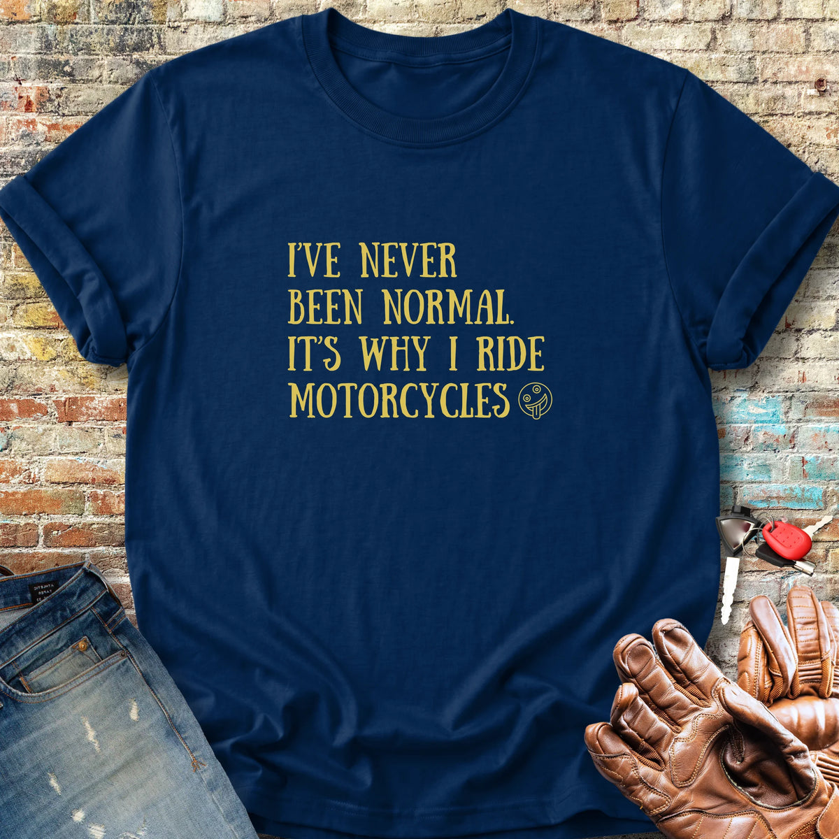 Never Classic T-Shirt - Navy