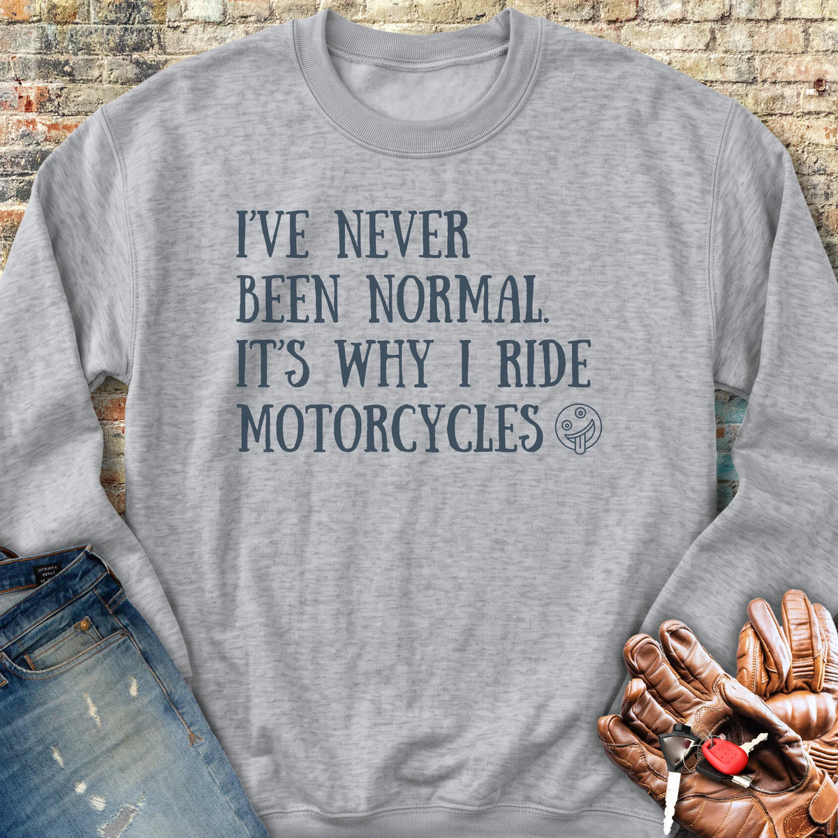 Never Sweatshirt - Sport Grey