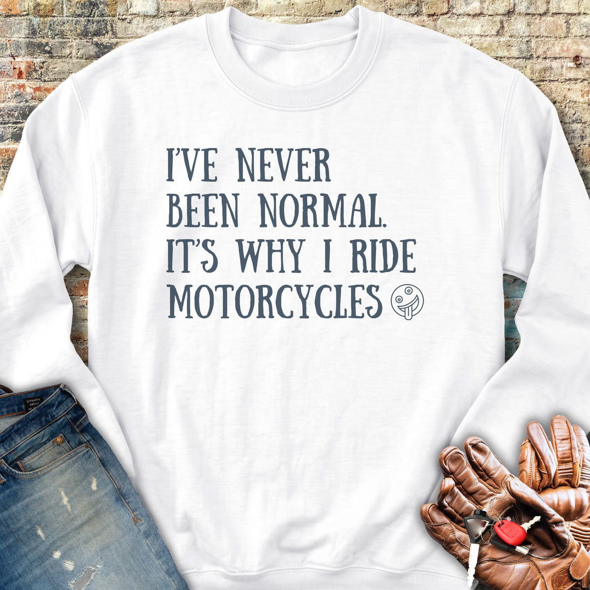 Never Sweatshirt - White