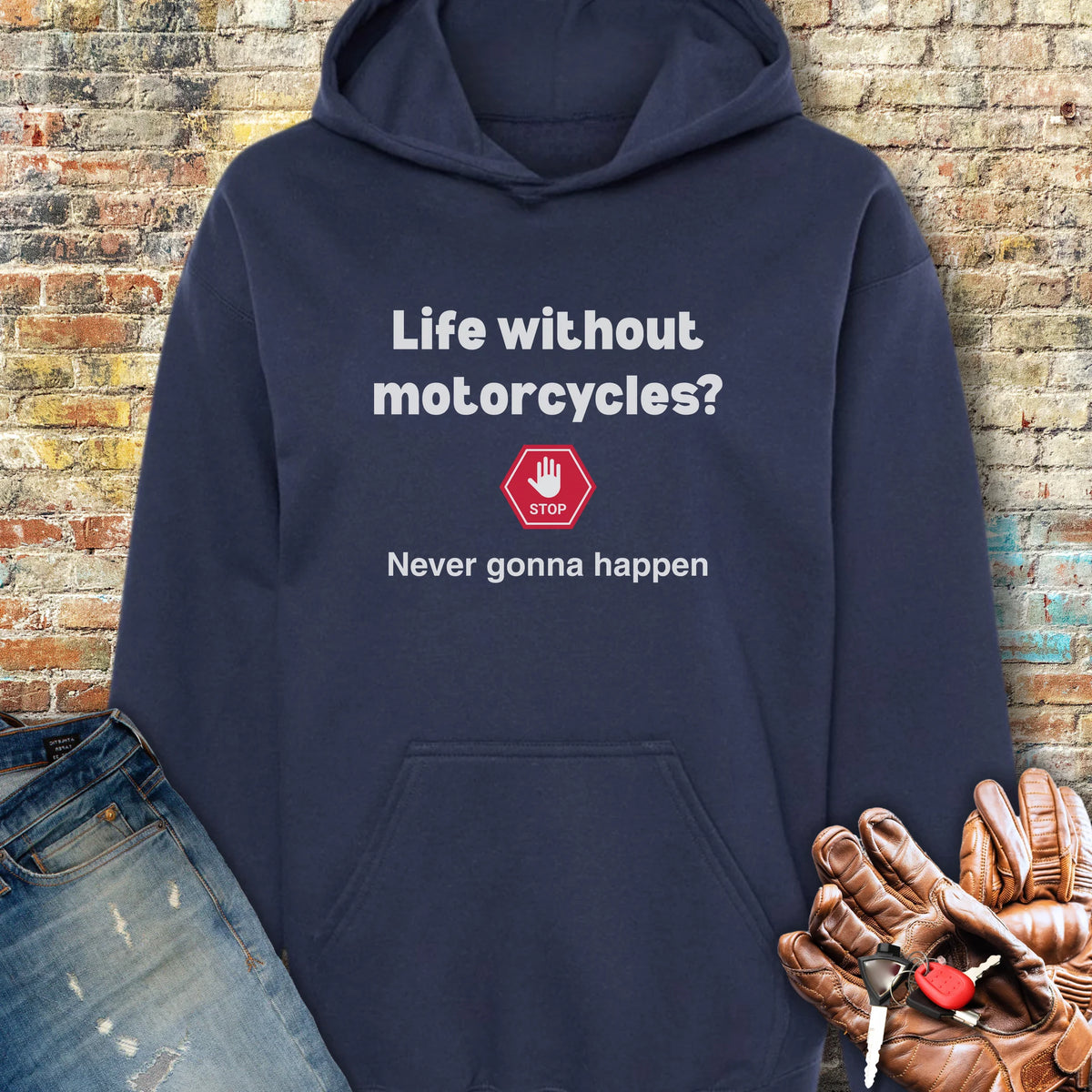 Never Gonna Happen Hoodie - Navy