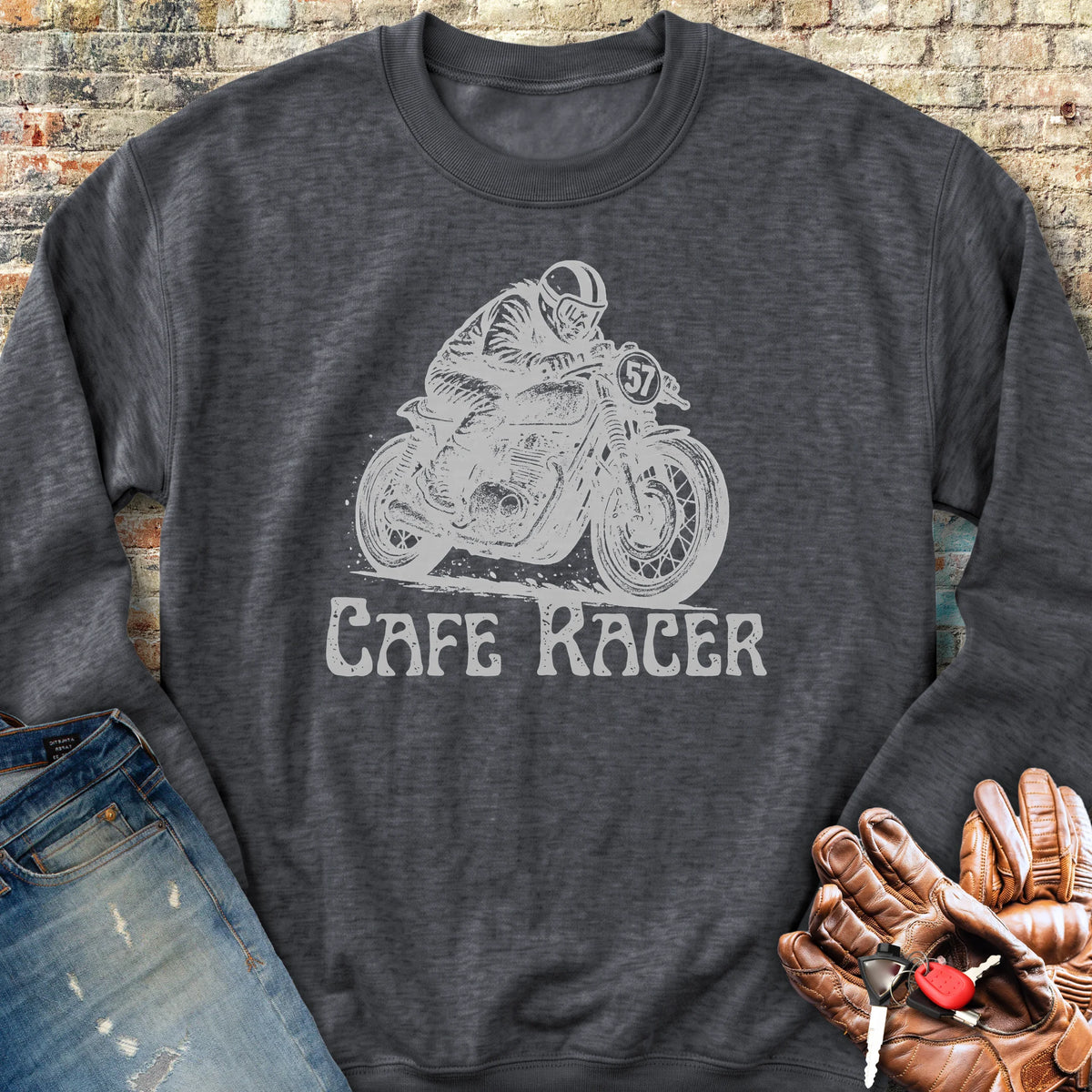 No.57 Sweatshirt - Dark Heather