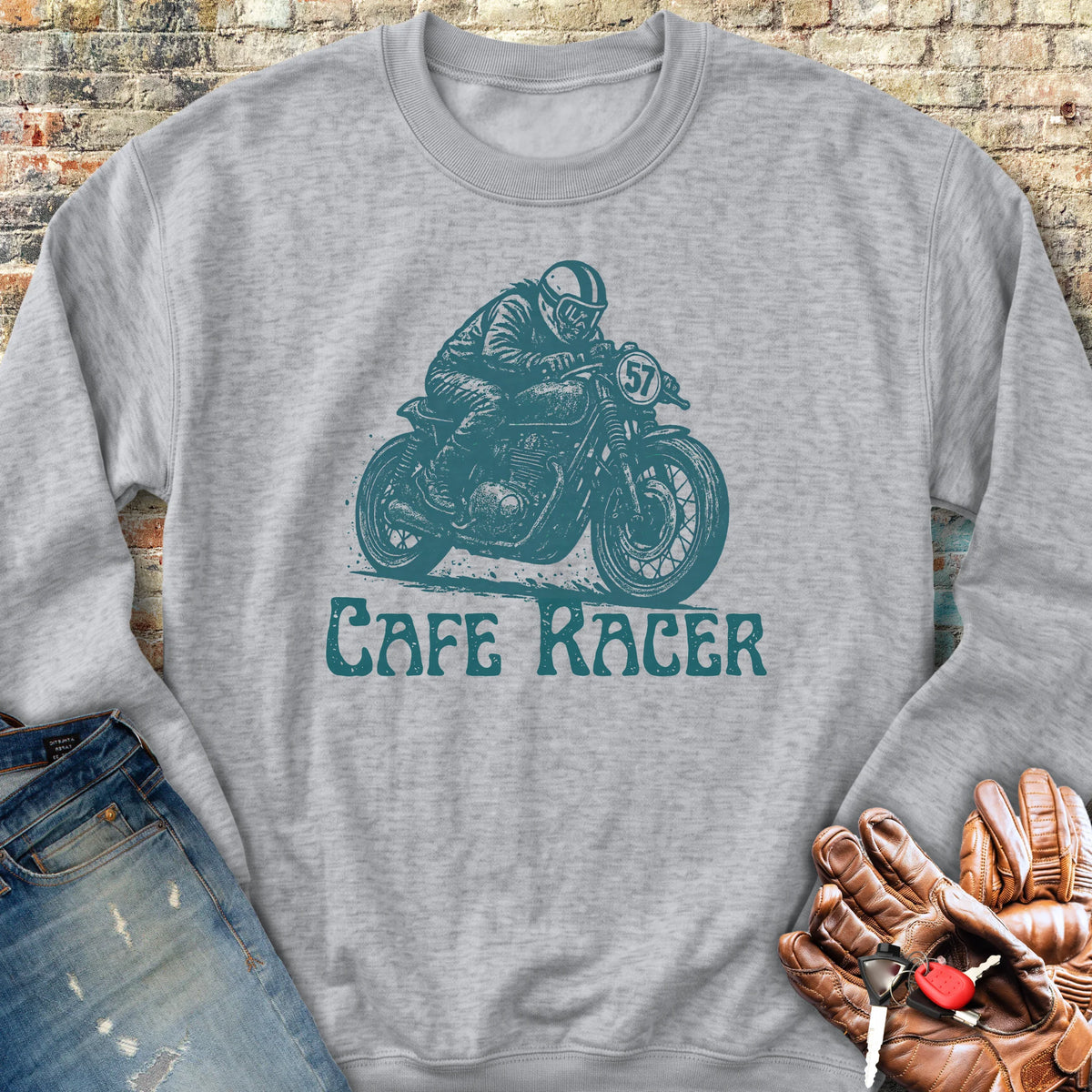 No.57 Sweatshirt - Sport Grey